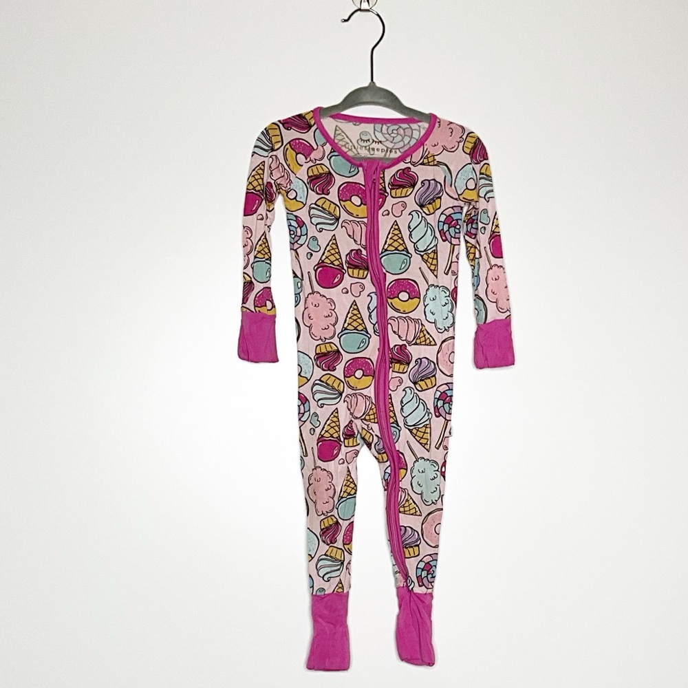 Little Sleepies Kids Donut One Piece Pajama 6-12 Months